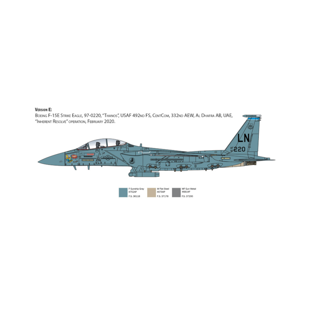 Italeri 002803 1/48 Scale F-15E Strike Eagle - [Sunshine-Coast] - Italeri - [RC-Car] - [Scale-Model]