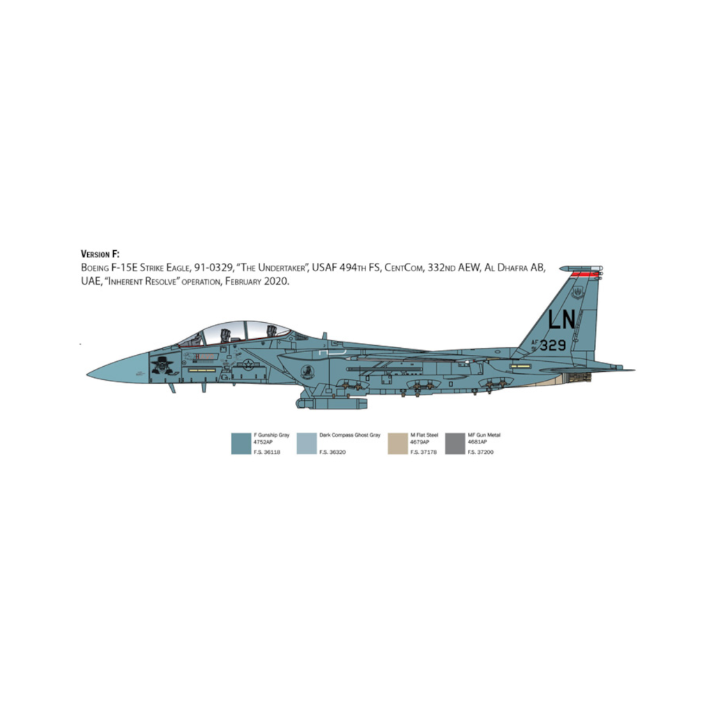 Italeri 002803 1/48 Scale F-15E Strike Eagle - [Sunshine-Coast] - Italeri - [RC-Car] - [Scale-Model]