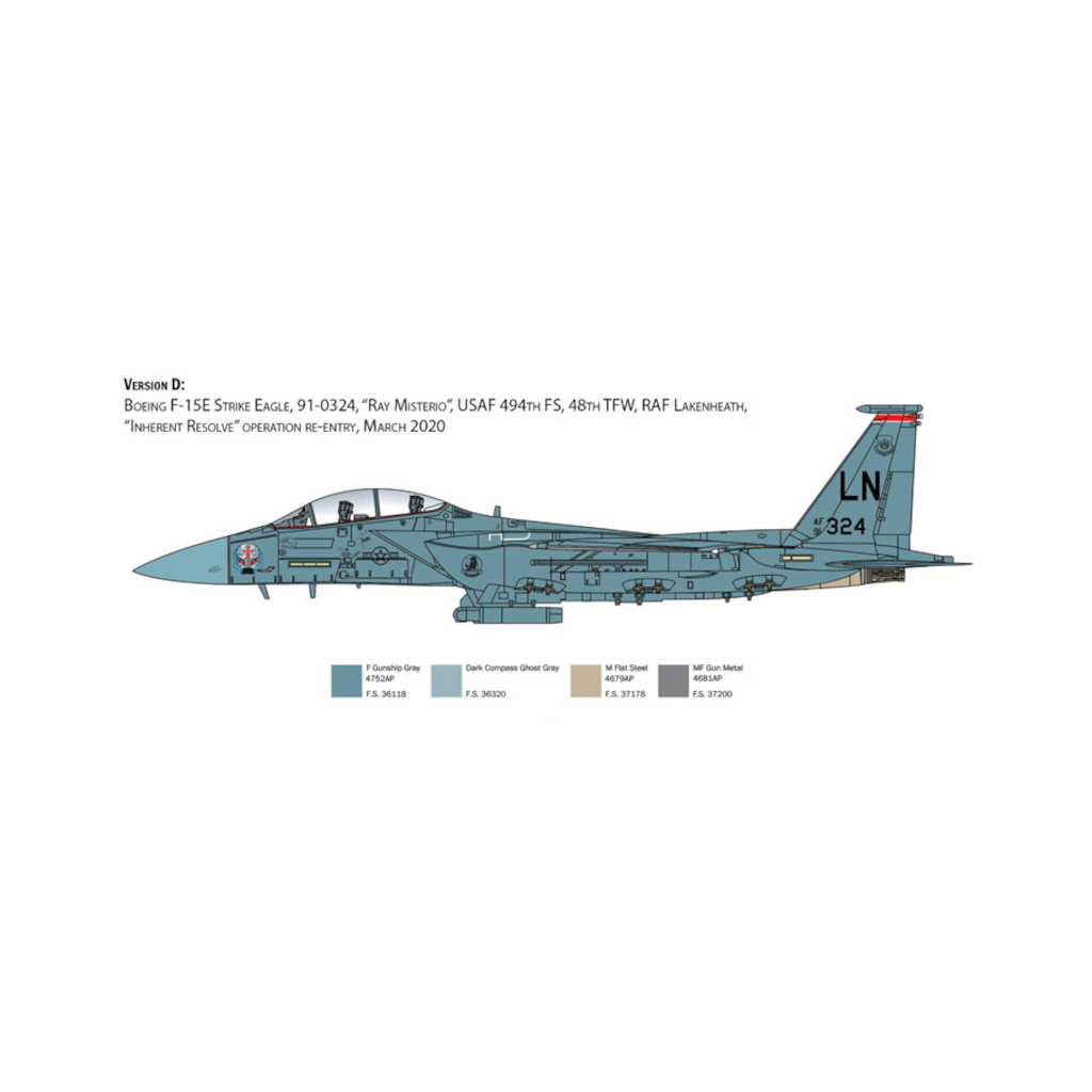 Italeri 002803 1/48 Scale F-15E Strike Eagle - [Sunshine-Coast] - Italeri - [RC-Car] - [Scale-Model]