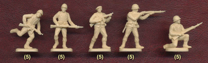 Italeri 06189 1/72 Scale Free French Infantry - Techtonic Hobbies - Italeri