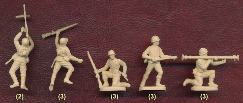 Italeri 06189 1/72 Scale Free French Infantry - Techtonic Hobbies - Italeri