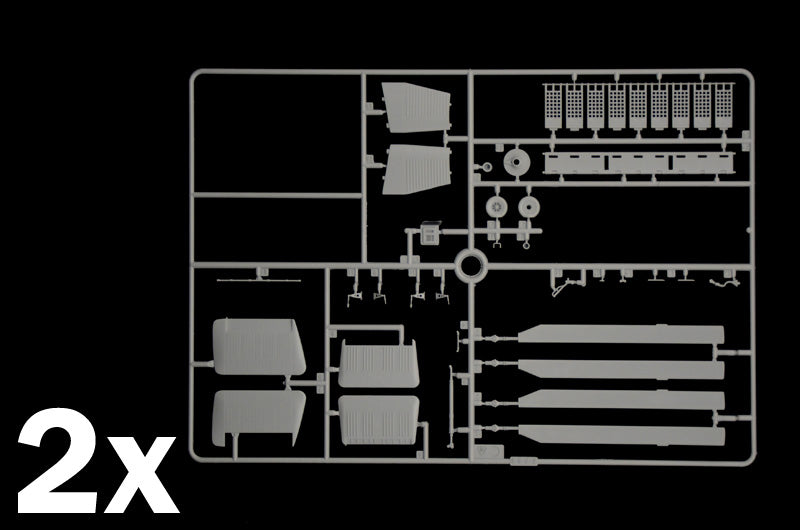 Italeri 002733 1/48 Scale H-21C Shawnee "Flying Banana" Model Kit - Techtonic Hobbies - Italeri