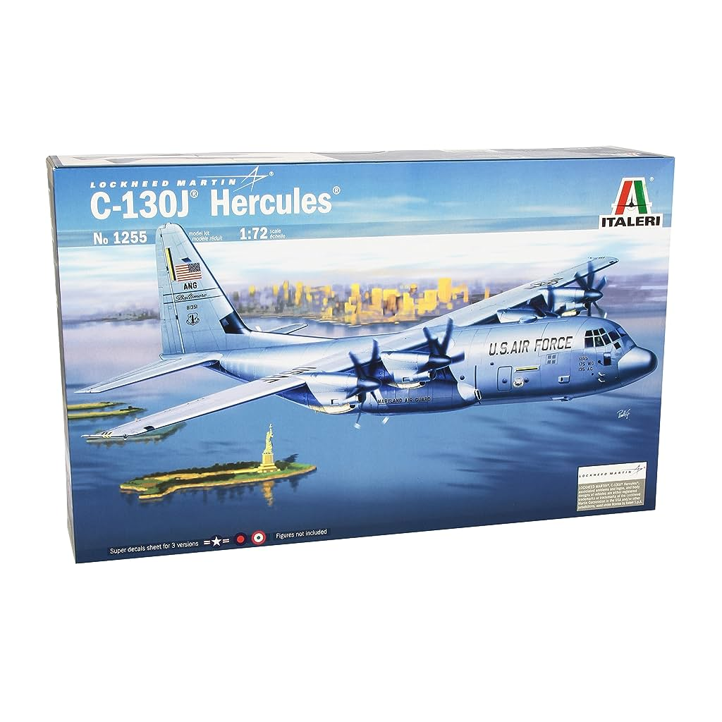 Italeri 001255 1/72 Scale Lockheed C-130J Hercules - [Sunshine-Coast] - Italeri - [RC-Car] - [Scale-Model]