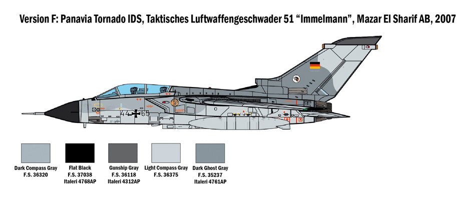 Italeri 02783 1/48 Scale Panavia Tornado Gr.1/IDS 'Gulf War' - Techtonic Hobbies - Italeri