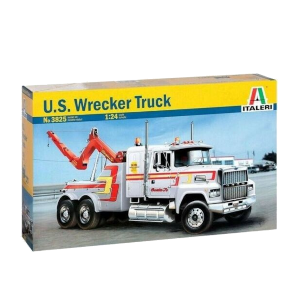 Italeri 003825 1/24 Scale Us Wrecker Truck - Techtonic Hobbies - Italeri