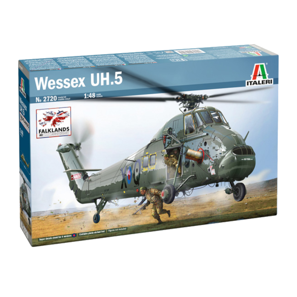 Italeri 002720 1/48 Scale Westland Wessex UH.5 (Falklands 40th Aniversary) - [Sunshine-Coast] - Italeri - [RC-Car] - [Scale-Model]