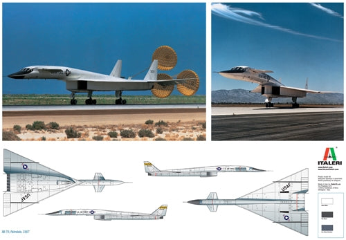 Italeri 001282 1/72 Scale Xb-70 Valkyrie - Techtonic Hobbies - Italeri