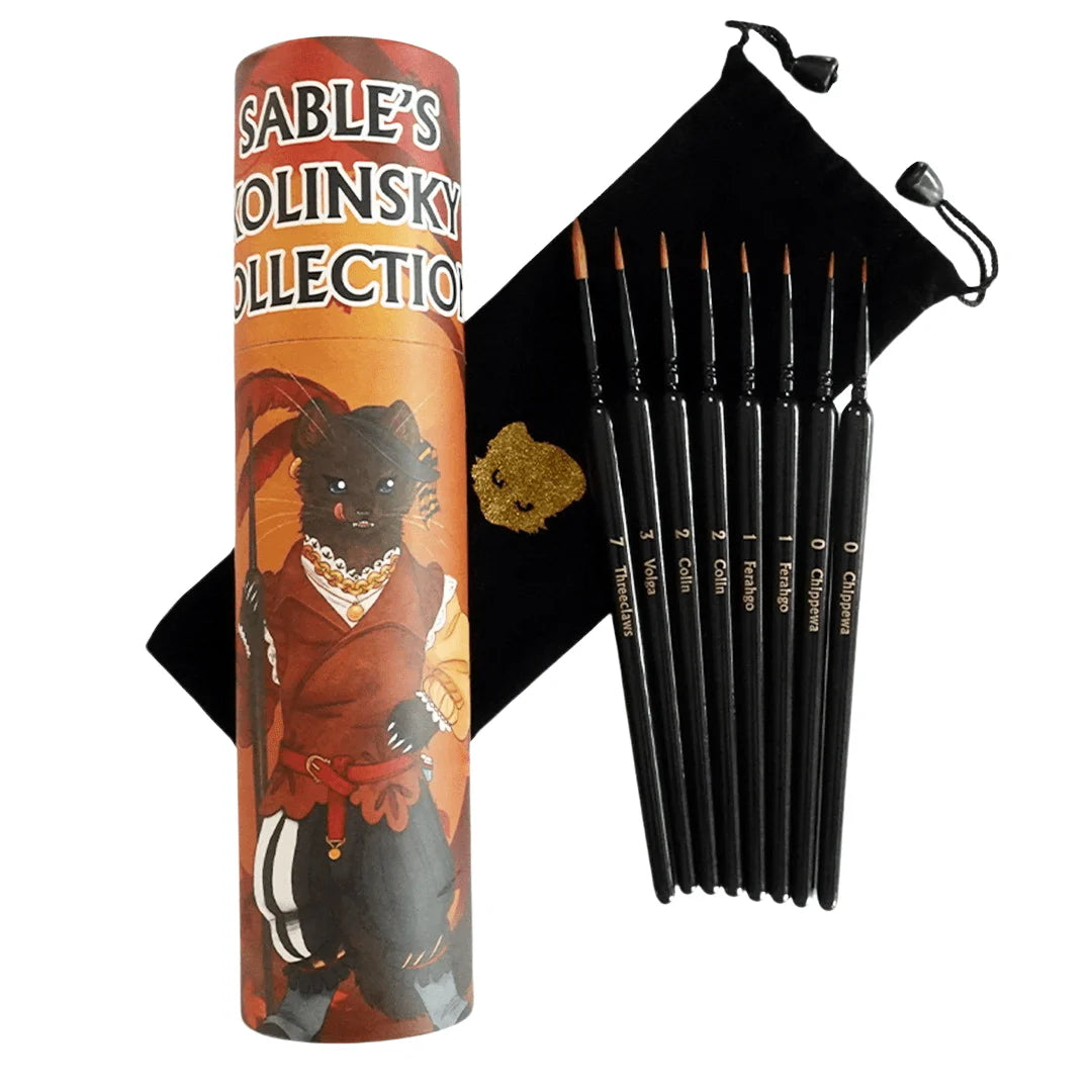 Chronicle Kolinsky Sable Brush Set