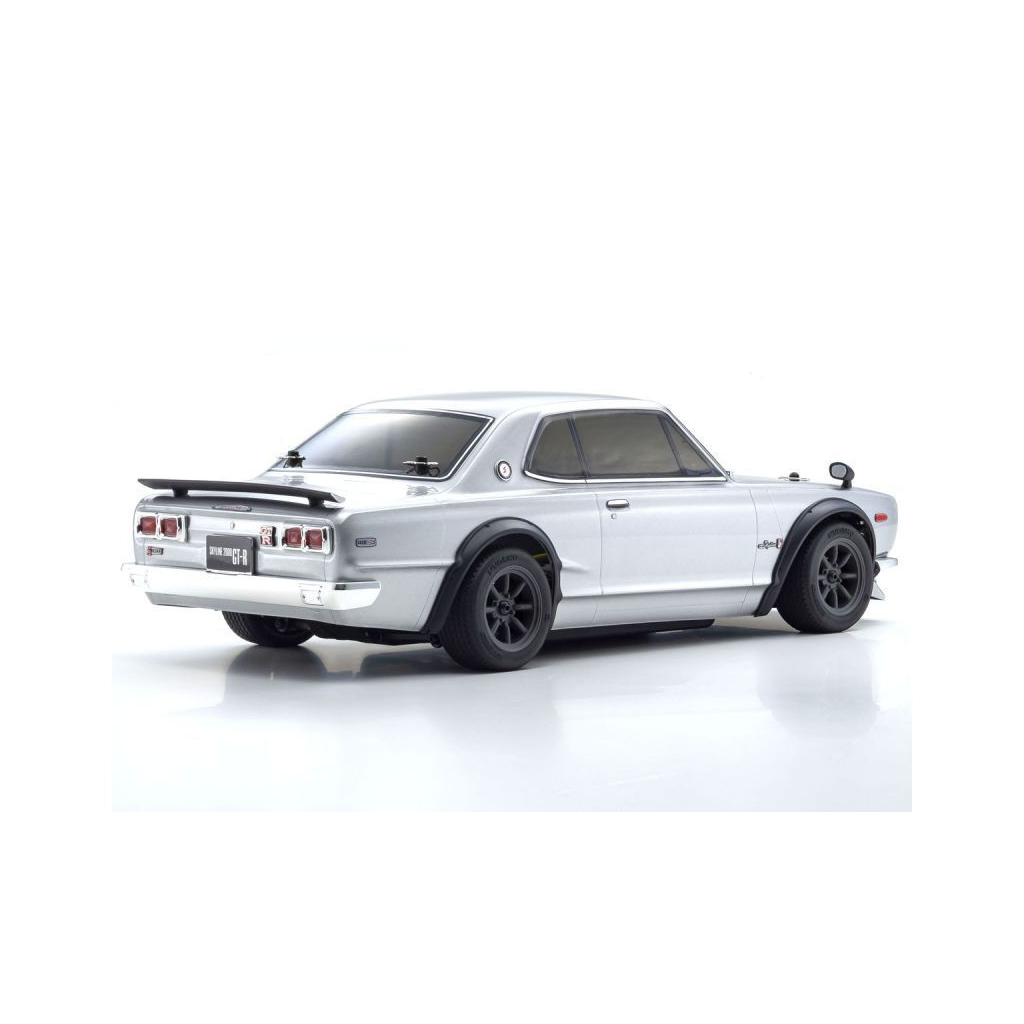 Kyosho 1/10 Fazer Mk2 Nissan Skyline 2000GT-R Tuned Ver. Silver 4WD Electric Car 34425T1