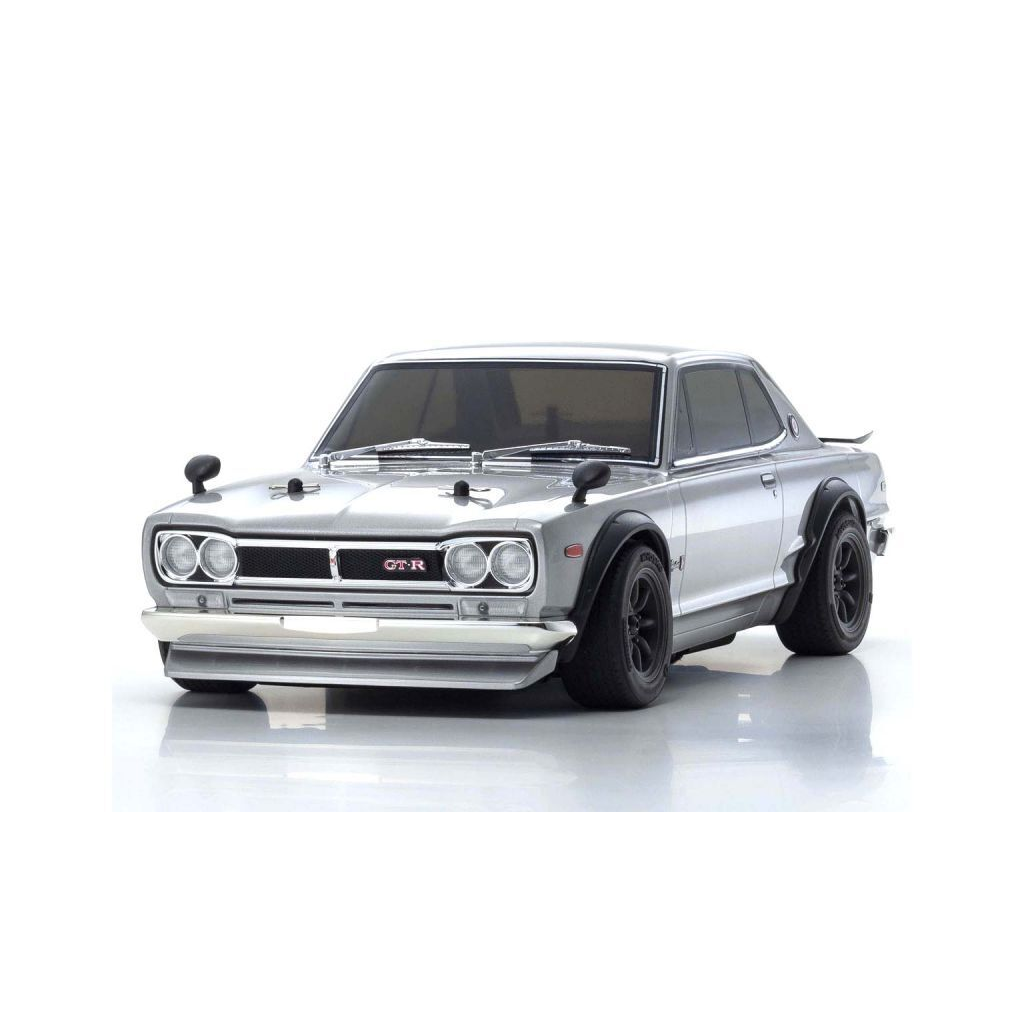 Kyosho 1/10 Fazer Mk2 Nissan Skyline 2000GT-R Tuned Ver. Silver 4WD Electric Car 34425T1