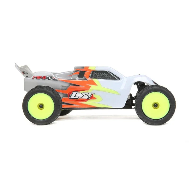 Losi Mini T 2.0 Rtr 1/18 2Wd Stadium Truck, (Los01015T1/Los01015T3) - Techtonic Hobbies - Losi