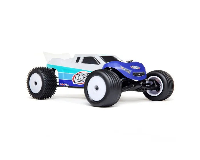 Losi Mini T 2.0 Brushless V2 Stadium Truck, RTR (Red OR Blue)