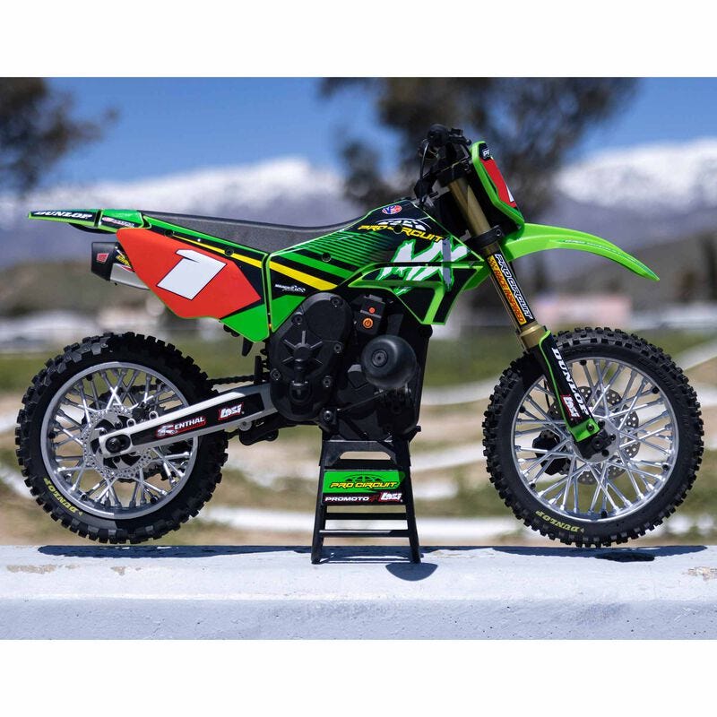 Losi Promoto-MX 1/4 Motorcycle RTR Combo with Battery and Charger, Pro Circuit Scheme