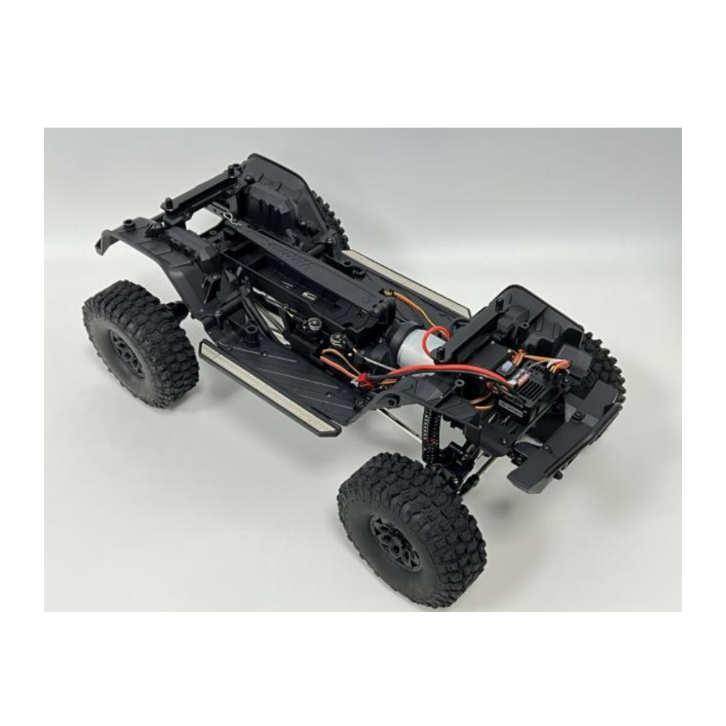 Rc Rocker Pipe Mega RC 1/10 Rock Viper Glider Brushed Rock Crawler (Grey)