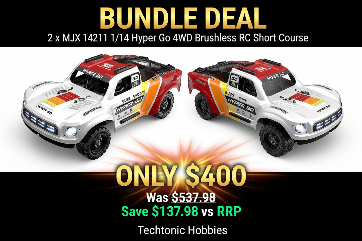 MJX 14211 2-Car Bundle Deal