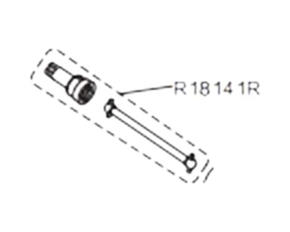 MJX Rear Driveshaft P18141R | OEM Part for 18208