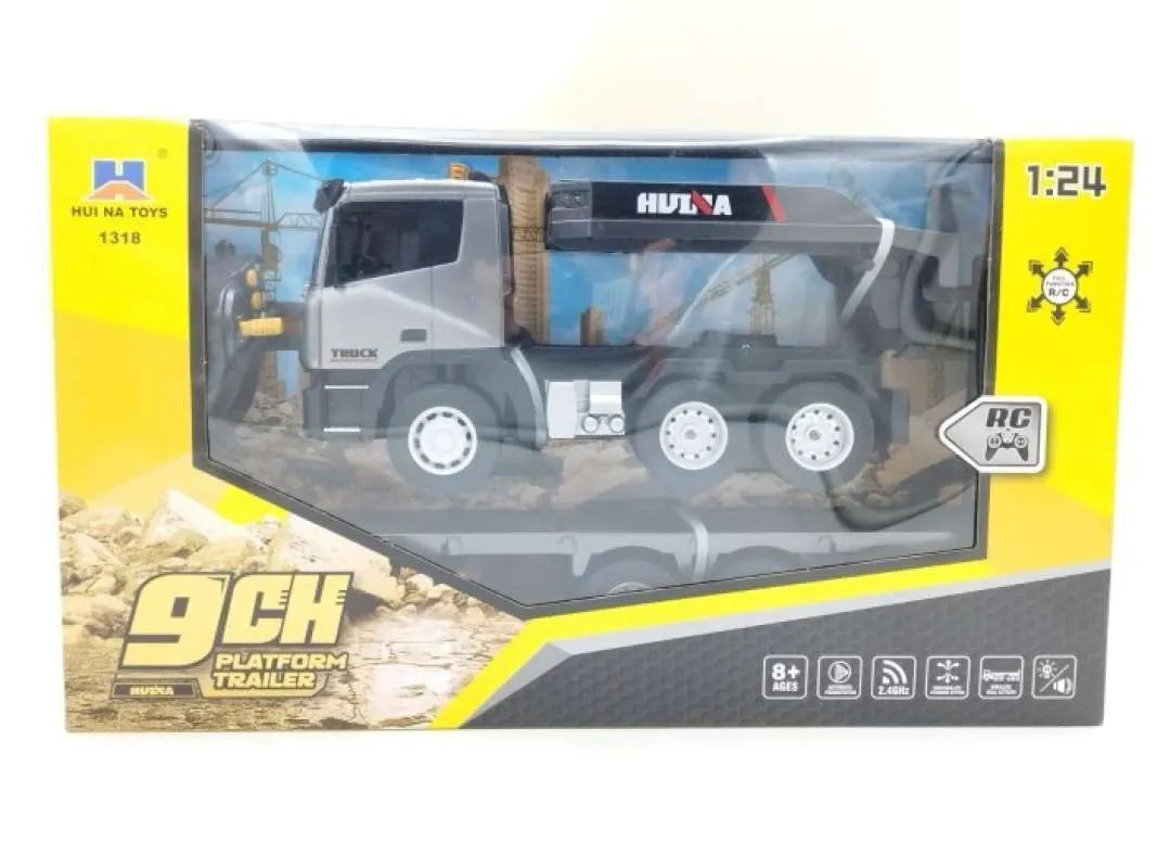 Huina HN1318 1/18 RC Truck & Platform Trailer