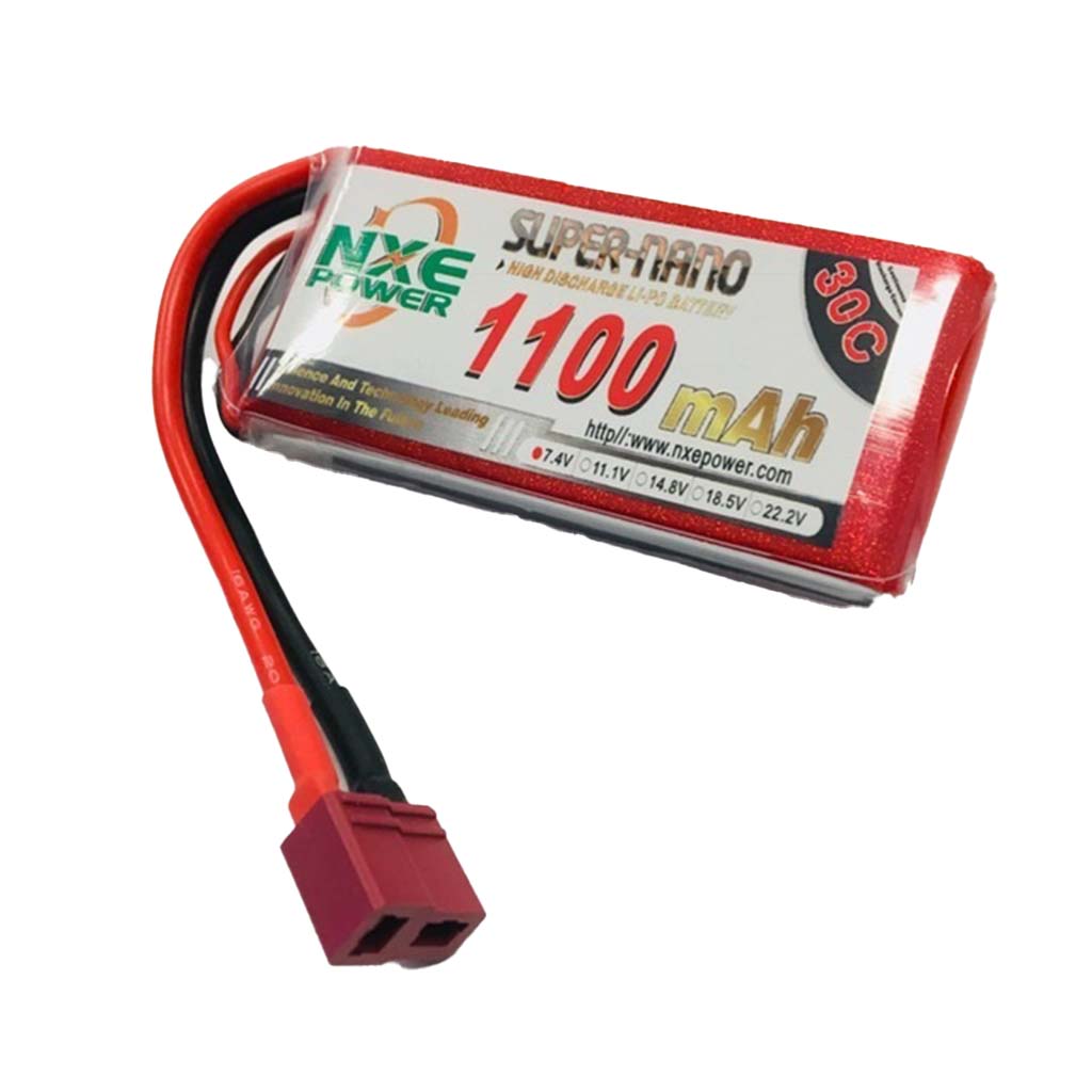 NXE 7.4v (2S) 1100mah 30c Soft case w/Deans - [Sunshine-Coast] - NXE - [RC-Car] - [Scale-Model]