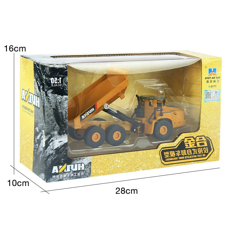 Huina 1/50 Dump Truck Alloy Diecast Model Truck