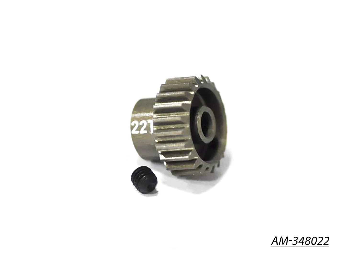 ARROWMAX-RC  Pinion Gear 48P 22T-7075 Hard (AM-348022) - [Sunshine-Coast] - Arrowmax - [RC-Car] - [Scale-Model]