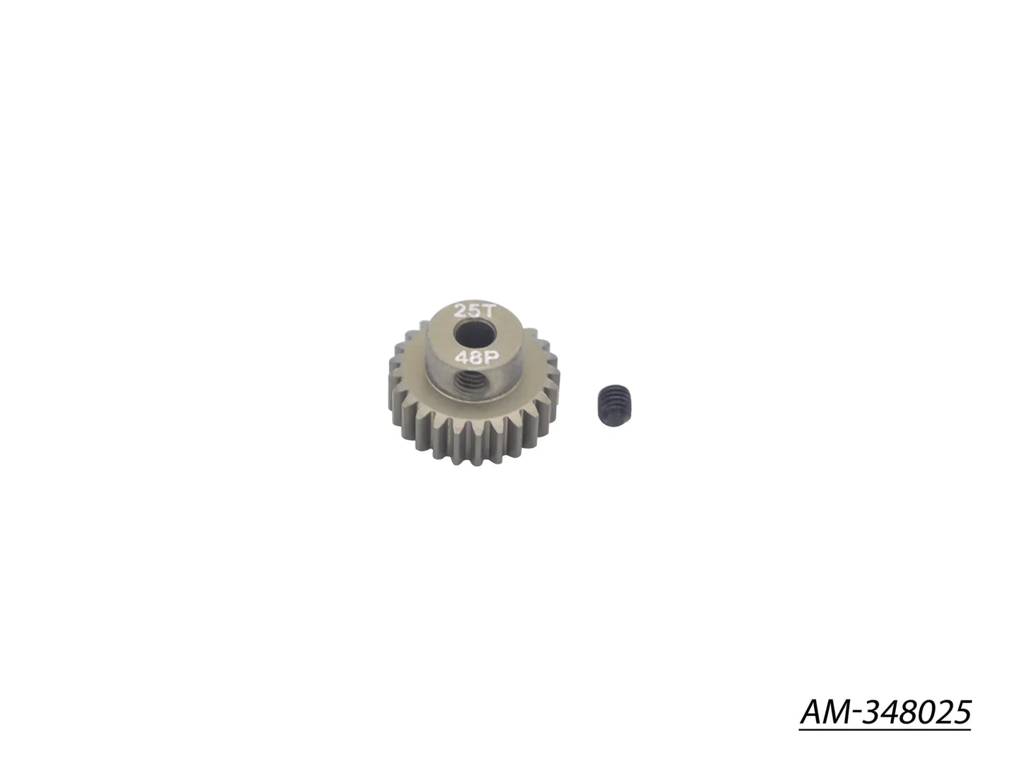 ARROWMAX-RC  Pinion Gear 48P 25T (7075 Hard) (AM-348025) - [Sunshine-Coast] - Arrowmax - [RC-Car] - [Scale-Model]