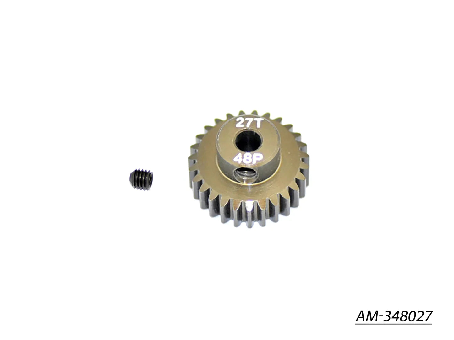 ARROWMAX-RC  Pinion Gear 48P 27T-7075 Hard (AM-348027) - [Sunshine-Coast] - Arrowmax - [RC-Car] - [Scale-Model]