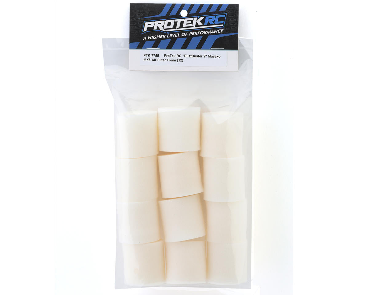 ProTek RC PTK-7755 DustBuster 2 Mayako MX8 Air Filter Foam (12)