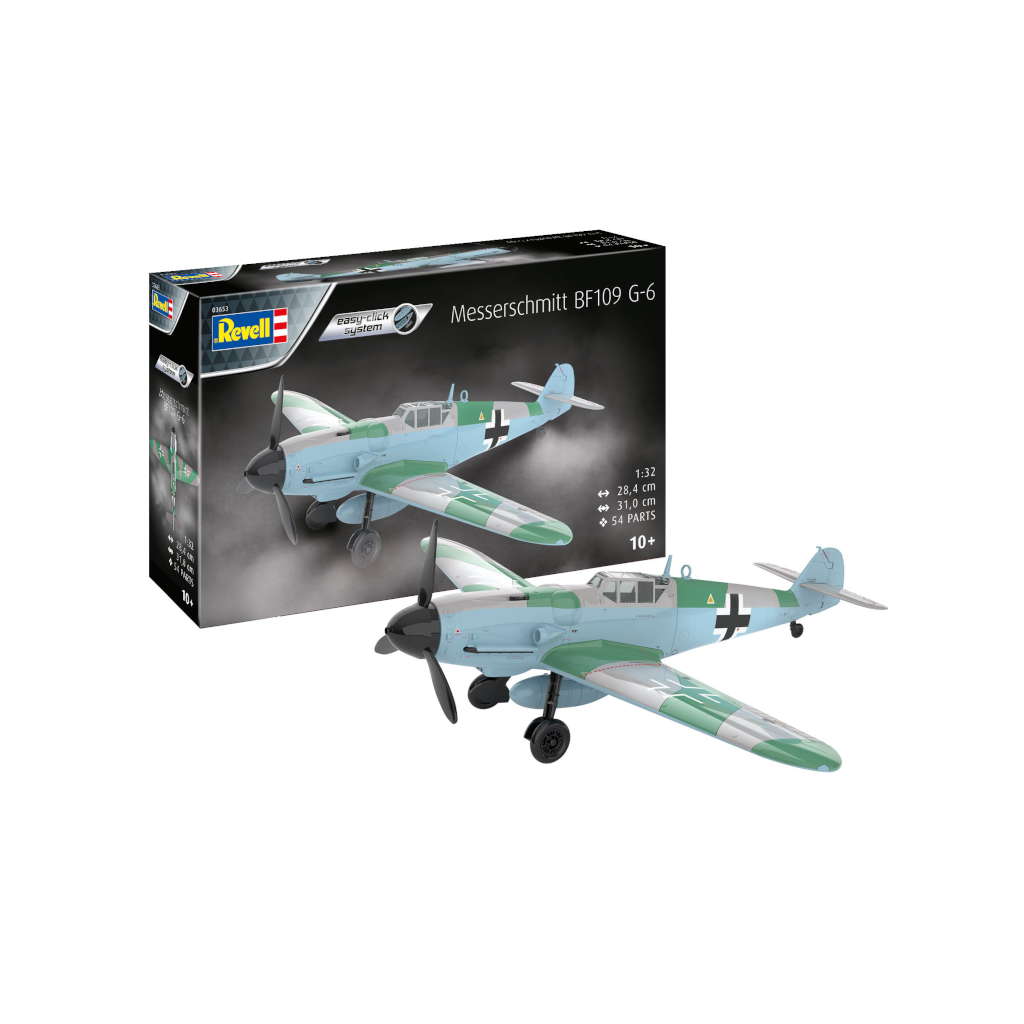 Revell 1/32 Scale Easy Click System Messerschmitt Bf 109 G-6 - [Sunshine-Coast] - Revell - [RC-Car] - [Scale-Model]