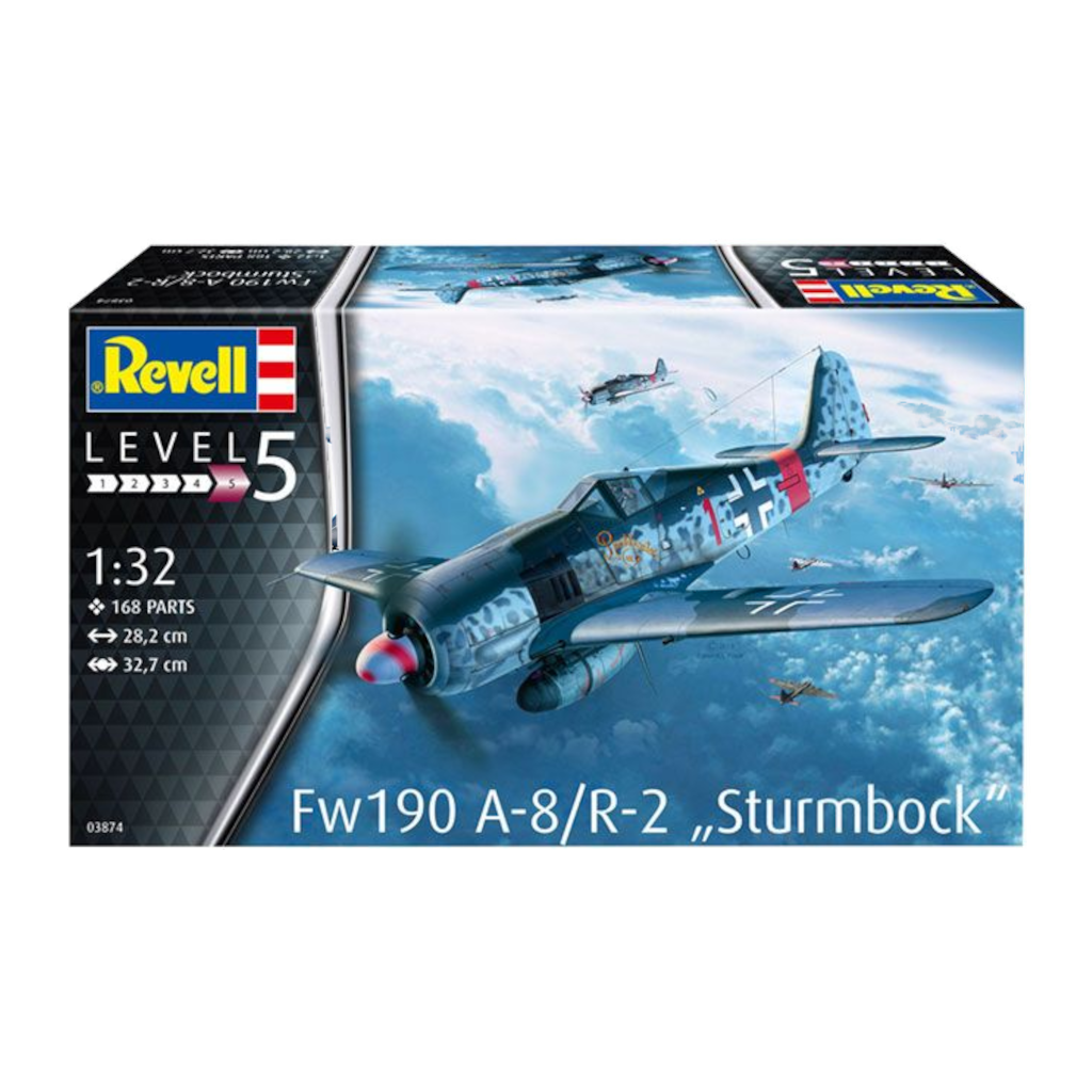 Revell 03874 1/32 Scale Revell 03874 Focke-Wulf FW190 A-8/R-2 "Sturmbock" - [Sunshine-Coast] - Revell - [RC-Car] - [Scale-Model]