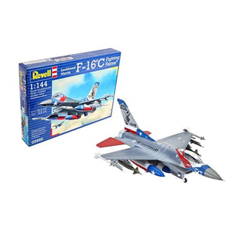 Revell 03992 1/144 Scale Lockheed Martin F-16C Fighting Falcon - [Sunshine-Coast] - Revell - [RC-Car] - [Scale-Model]