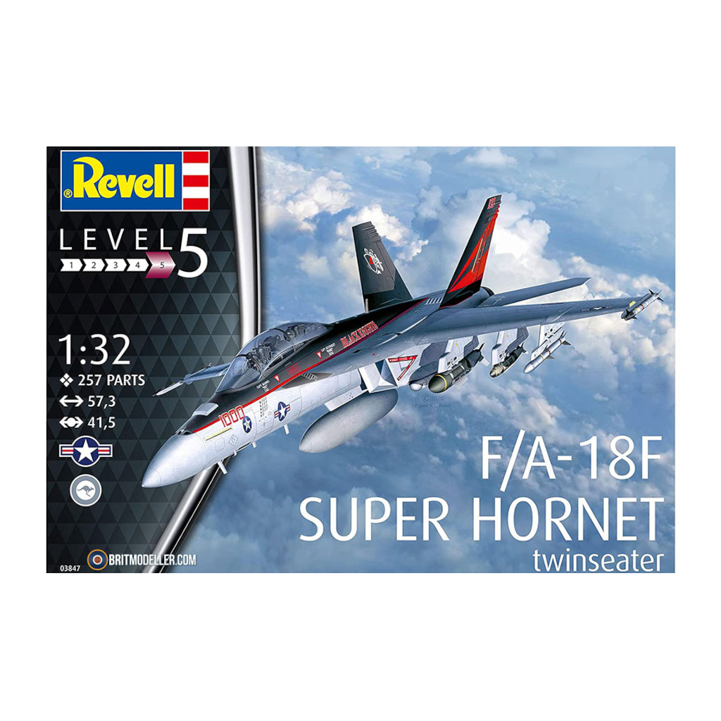 Revell 03847 1/32 Scale F/A-18F Super Hornet (RAAF Decals) - [Sunshine-Coast] - Revell - [RC-Car] - [Scale-Model]