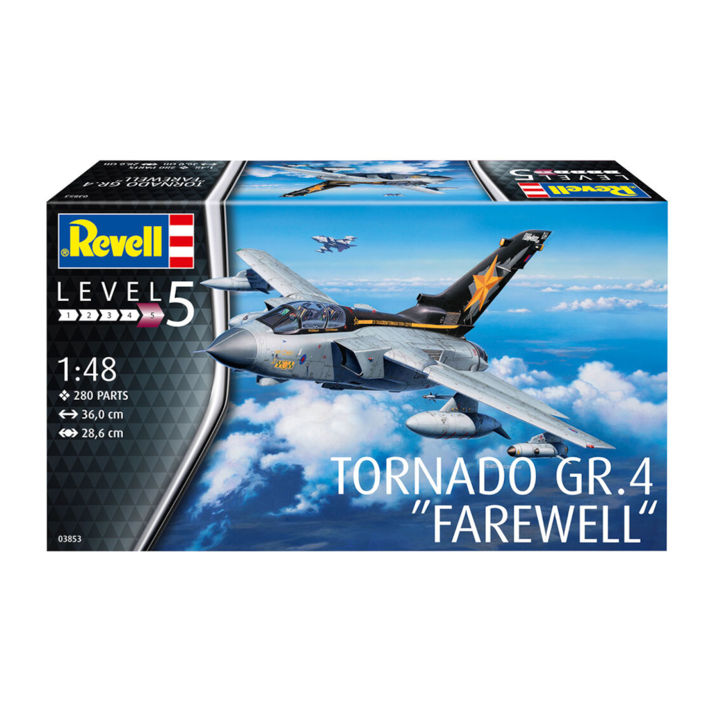 Revell 03853 1/48 Scale Panavia Tornado GR.4 "Farewell" - [Sunshine-Coast] - Revell - [RC-Car] - [Scale-Model]
