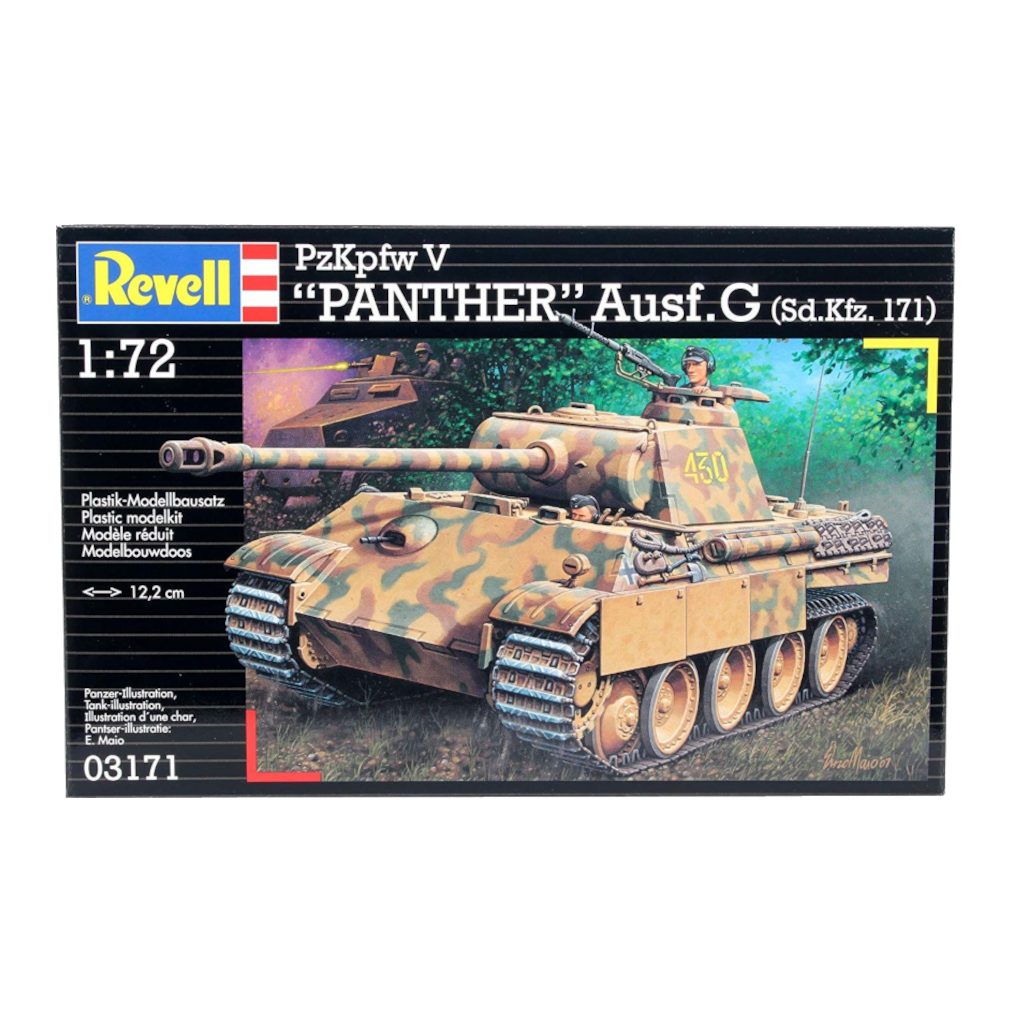 Revell 03171 1/72 Scale PzKpfw Panzer V Panther Ausf.G - Techtonic Hobbies - Revell