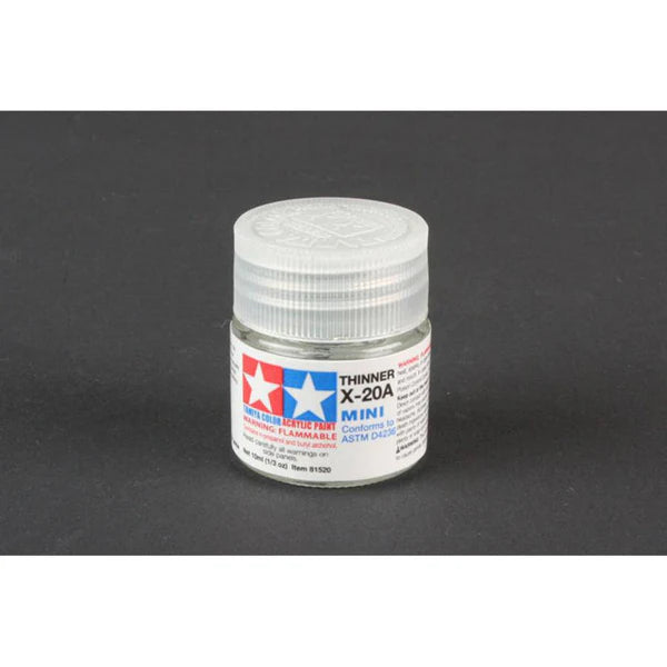 Tamiya Acrylic Mini X-20A Thinner (10 Ml)