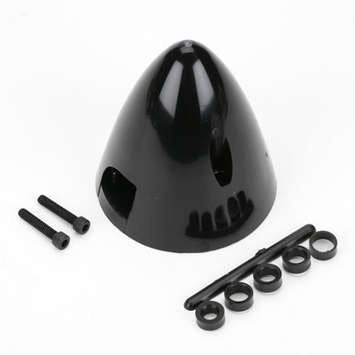 DUBRO BLACK SPINNER (1 PC PER PACK) (Choose Size)