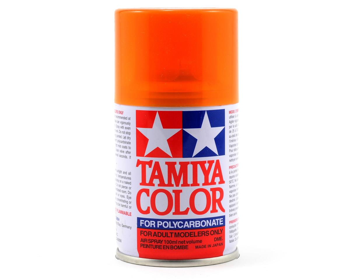 Tamiya PS-43 Translucent Orange Polycarbanate Spray Paint 100Ml 86043 - Techtonic Hobbies - Tamiya