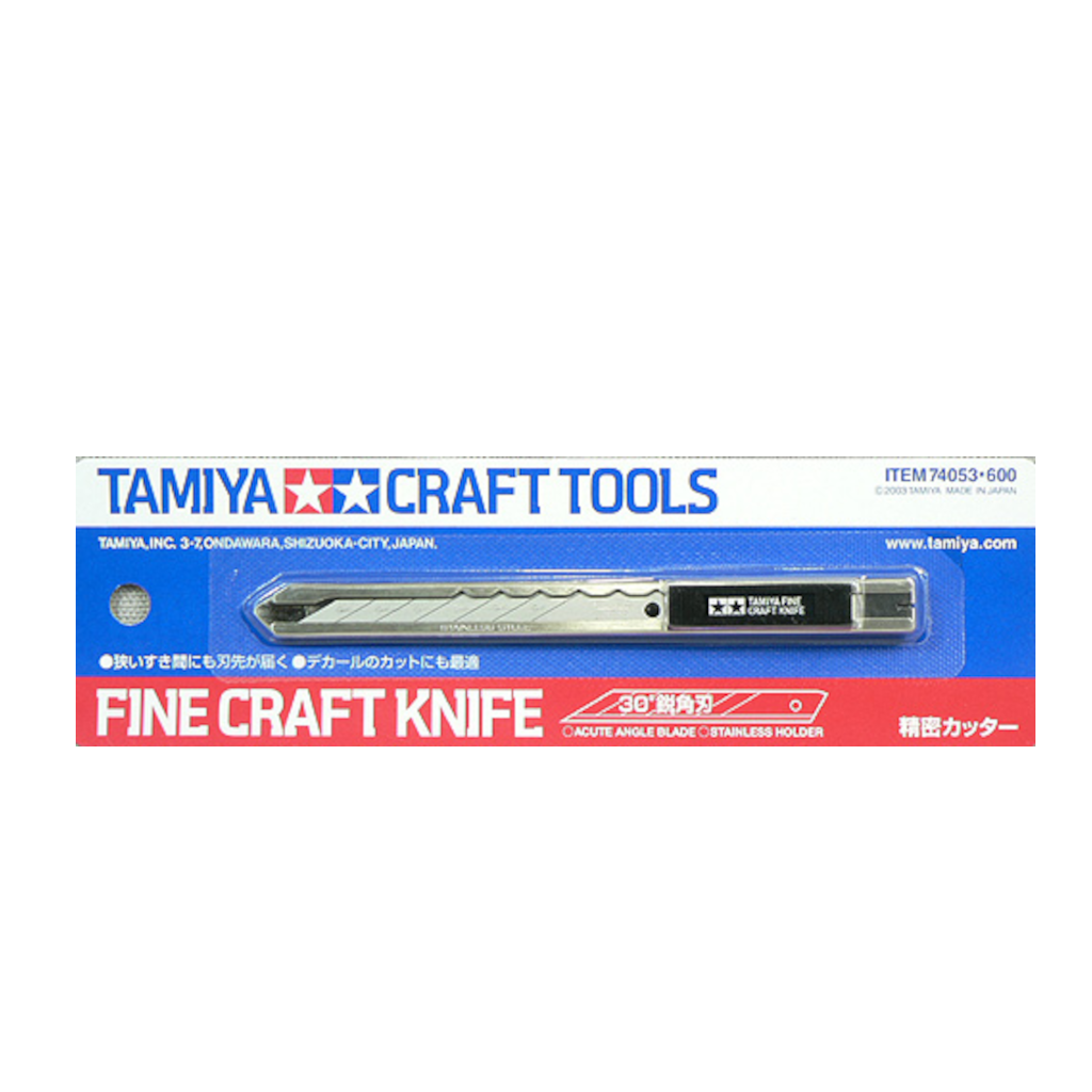 Tamiya 74053 Fine Craft Knife Craft Tools - Techtonic Hobbies - Tamiya