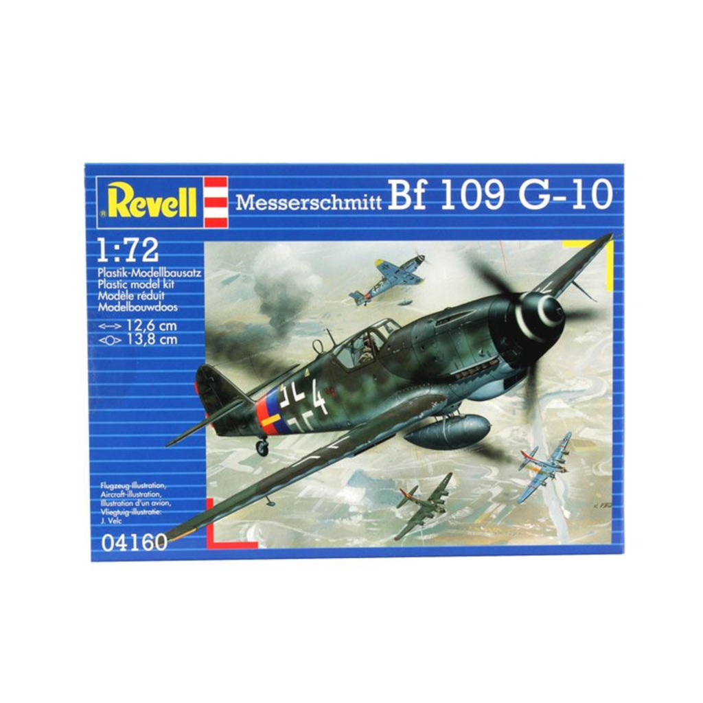 Revell 04160 1/72 Scale Messerschmitt Bf 109 G-10 Scale Model Kit - [Sunshine-Coast] - Revell - [RC-Car] - [Scale-Model]