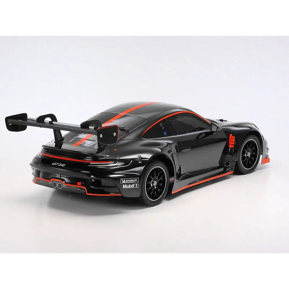 TAMIYA PORSCHE 911 GT3R (992) - BLACK PAINTED BODY (TT-02) - LIMITED EDITION Remote Control Cars & Trucks