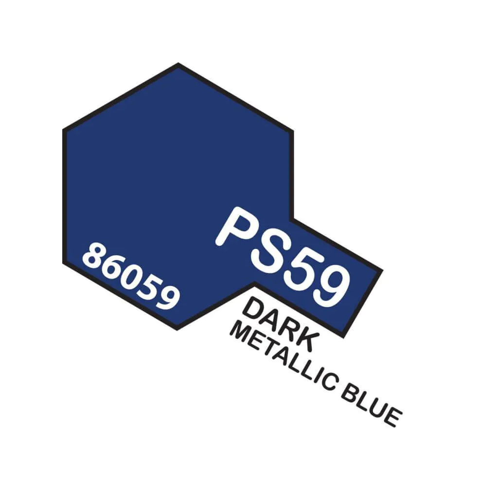 Tamiya Ps-59 Dark Metallic Blue - Techtonic Hobbies - Tamiya