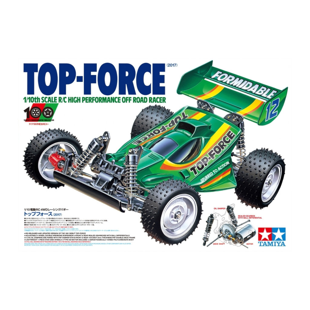 Tamiya 47350 Top-Force 2017 1/10 Scale - [Sunshine-Coast] - Tamiya - [RC-Car] - [Scale-Model]