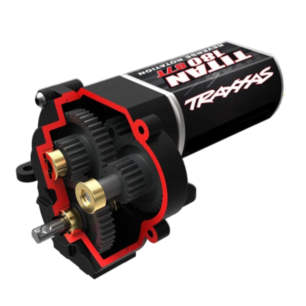 Traxxas 9791 Transmission Complete High Range (Trail)Gearing with Titan 87T motor - [Sunshine-Coast] - Traxxas - [RC-Car] - [Scale-Model]