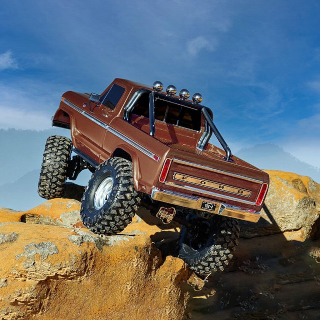 TRAXXAS TRX-4 HIGH TRAIL EDITION WITH 1979 FORD F-150 TRUCK BODY 1/10 SCALE 4WD - [Sunshine-Coast] - Traxxas - [RC-Car] - [Scale-Model]