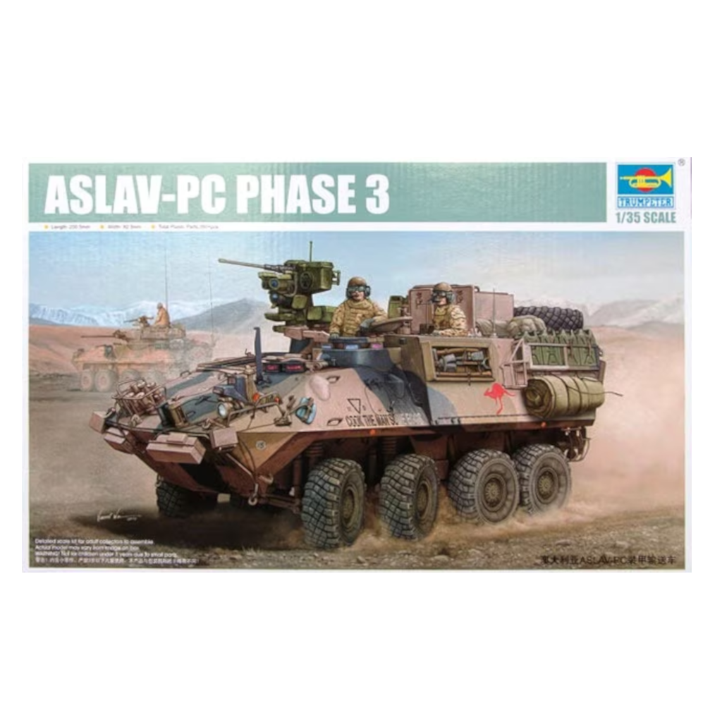 Trumpeter 05535 1/35 Scale ASLAV-PC Phase 3 - Techtonic Hobbies - Trumpeter