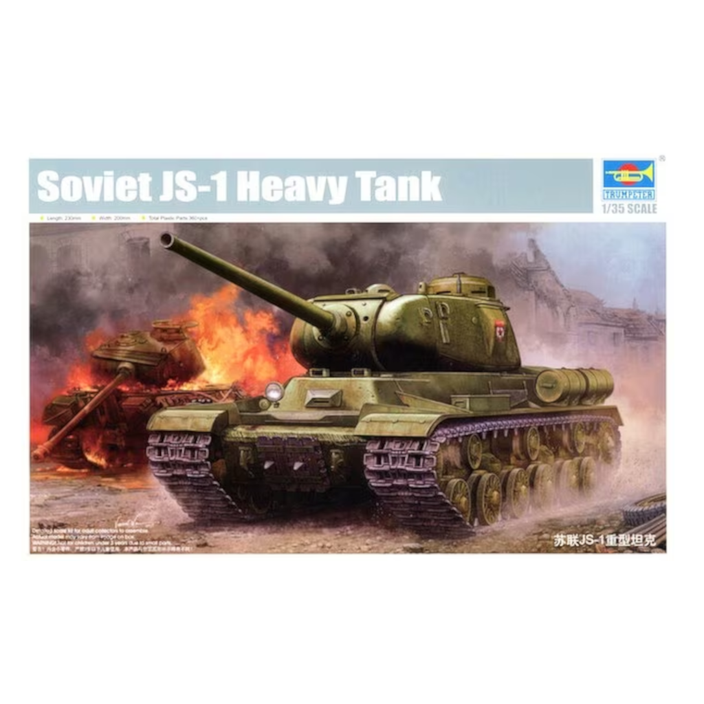 Trumpeter 05587 1/35 Scale Soviet Iosif Stalin JS-1 Heavy Tank - Techtonic Hobbies - Trumpeter