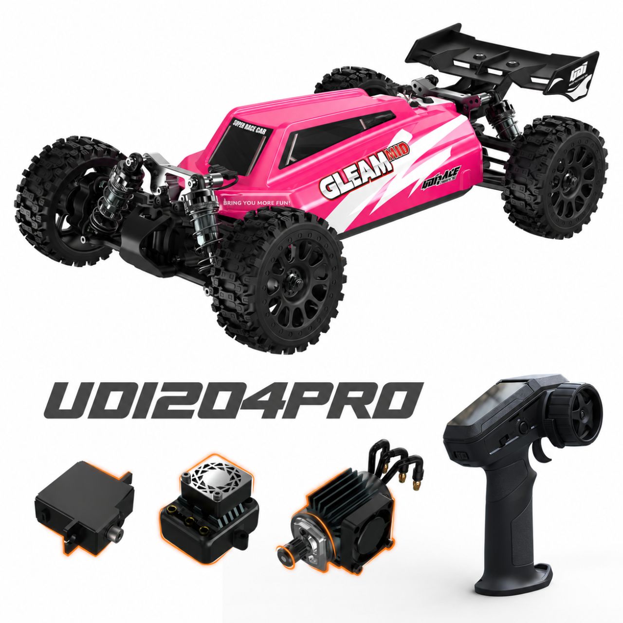 UDIRC Gleam Pro 1/12 4WD Brushless RC Buggy UD1204PRO