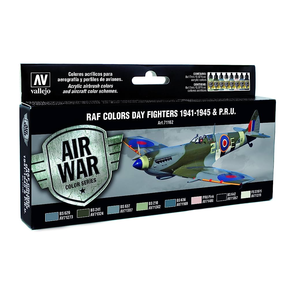 Vallejo 71162 Model Air Set RAF Colors Day Fighters and P.R.U 1941-1945 - [Sunshine-Coast] - Vallejo - [RC-Car] - [Scale-Model]