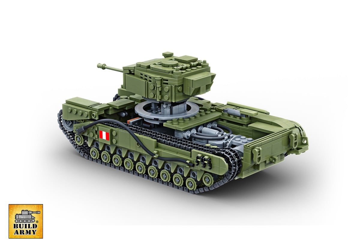 Build Army Churchill tank MK III