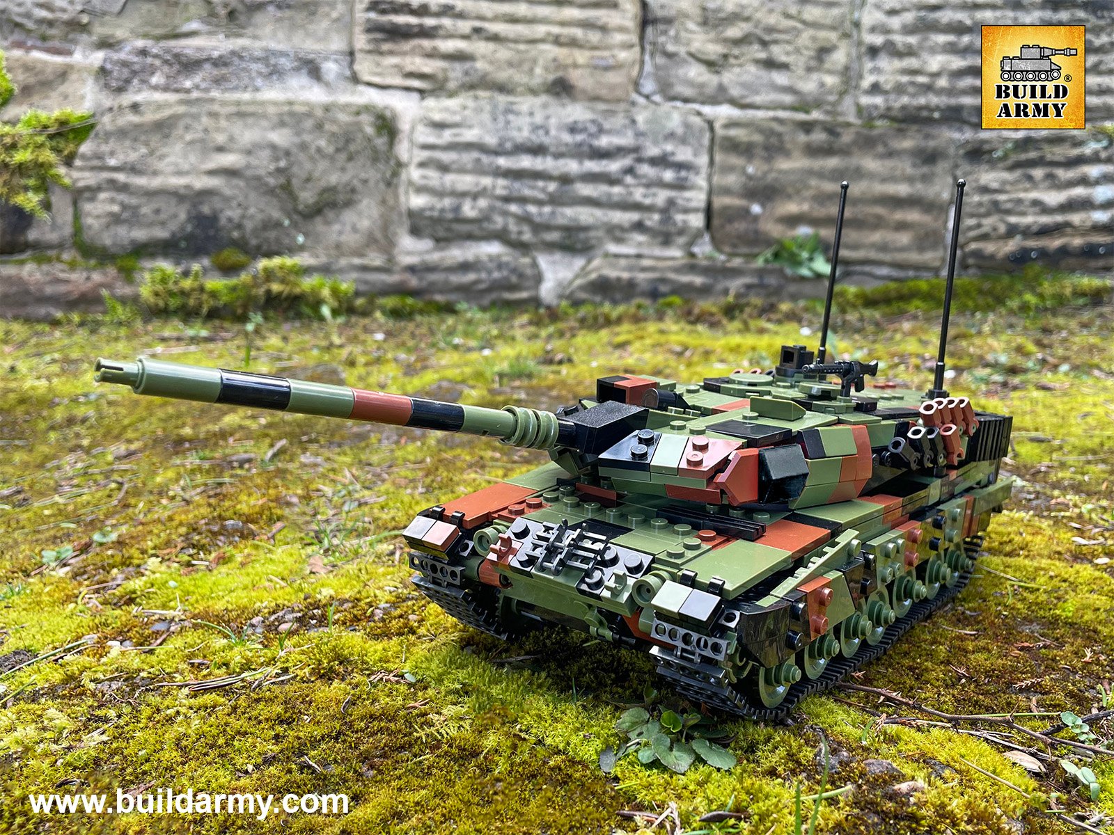 Build Army German Leopard 2a6 Main Battle Tank