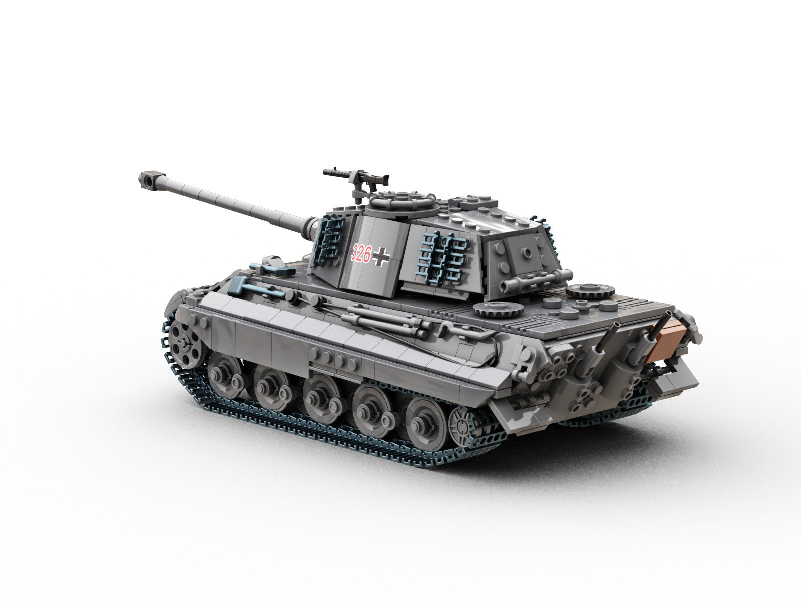 Build Army WW2 German King Tiger (Tiger II)